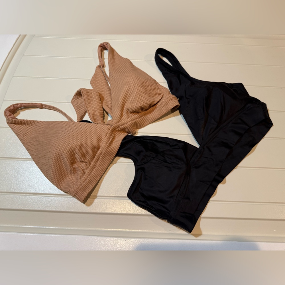 Aerie triangle bikini top XL women’s